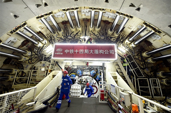 常熟修建世界首條特高壓過江隧道掘進長度已過半