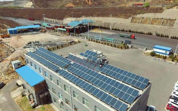 山西首家高速公路分布式光伏發(fā)電項目試運行