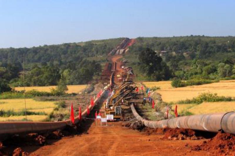 中緬油氣管道拉動云南外貿(mào)進出口恢復(fù)增長