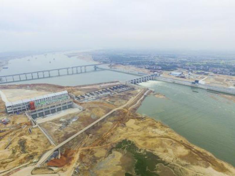 江西贛江新干航電樞紐工程2號機(jī)組并網(wǎng)發(fā)電