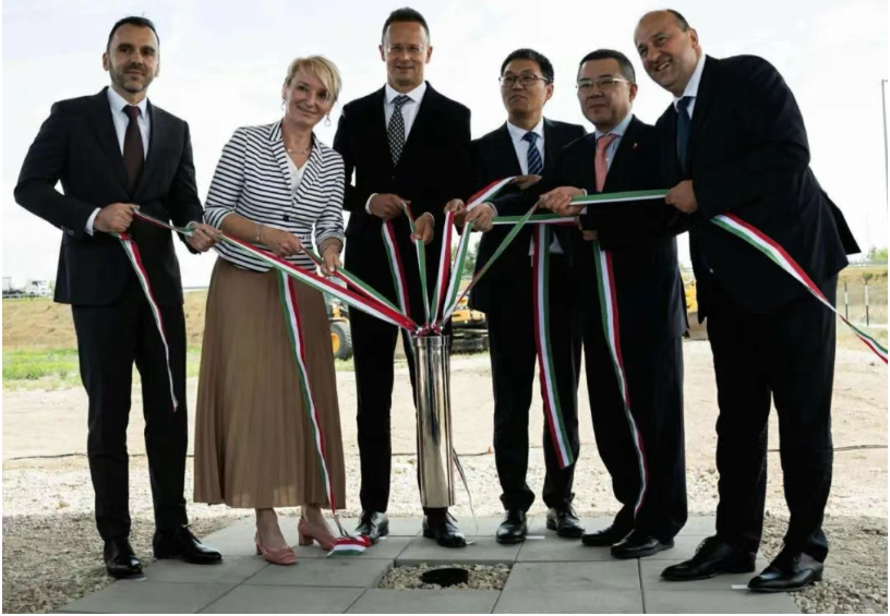 比亞迪匈牙利電動大巴工廠擴建項目舉行奠基儀式