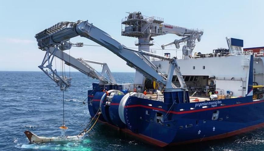 普睿司曼“蒙娜麗莎”號助力美國弗吉尼亞海上風(fēng)電項(xiàng)目電纜安裝