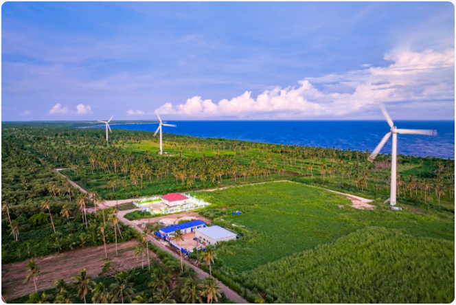 中國援湯加風力發(fā)電項目舉行移交儀式