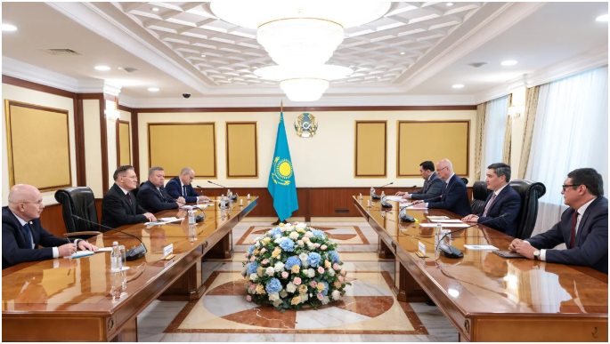 哈薩克斯坦總理與俄羅斯原子能公司總裁會(huì)談 共商核電站建設(shè)