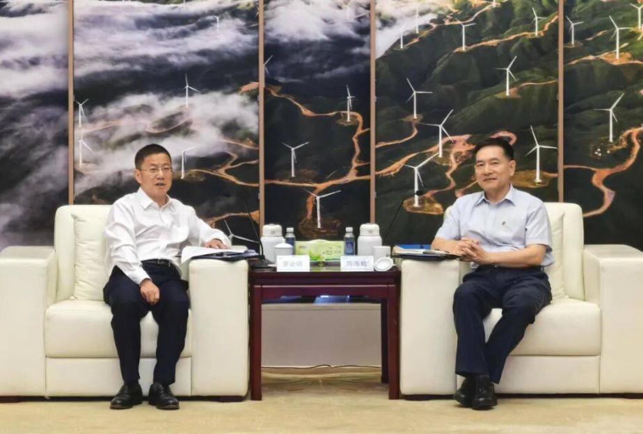中國能建羅必雄拜訪國家電投黨組成員、副總經(jīng)理陳海斌