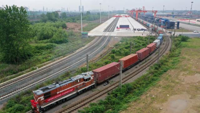 中亞班列累計(jì)開行超6.9萬列 通達(dá)亞洲11個國家