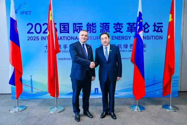 國家能源局主要負(fù)責(zé)人會(huì)見斯洛文尼亞環(huán)境、氣候和能源部部長