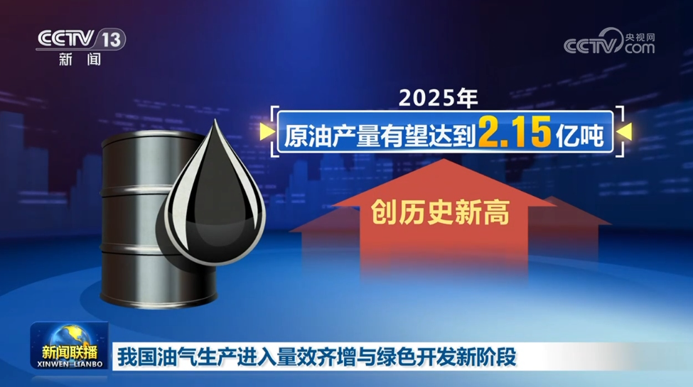 中國油氣生產進入量效齊增與綠色開發新階段