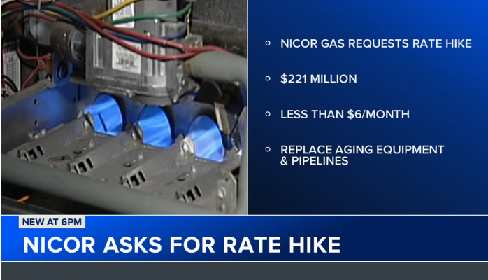 美國(guó)尼科天然氣公司向伊利諾伊州提交2.21億美元的新漲價(jià)申請(qǐng)