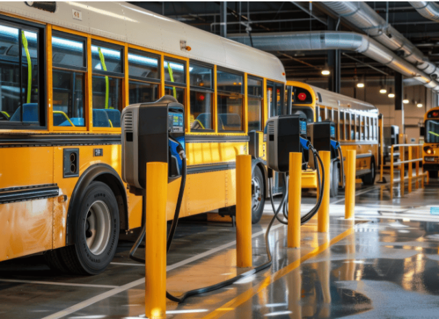 波士頓公立學(xué)校安裝105個(gè)電動(dòng)巴士充電站推進(jìn)校車電動(dòng)化